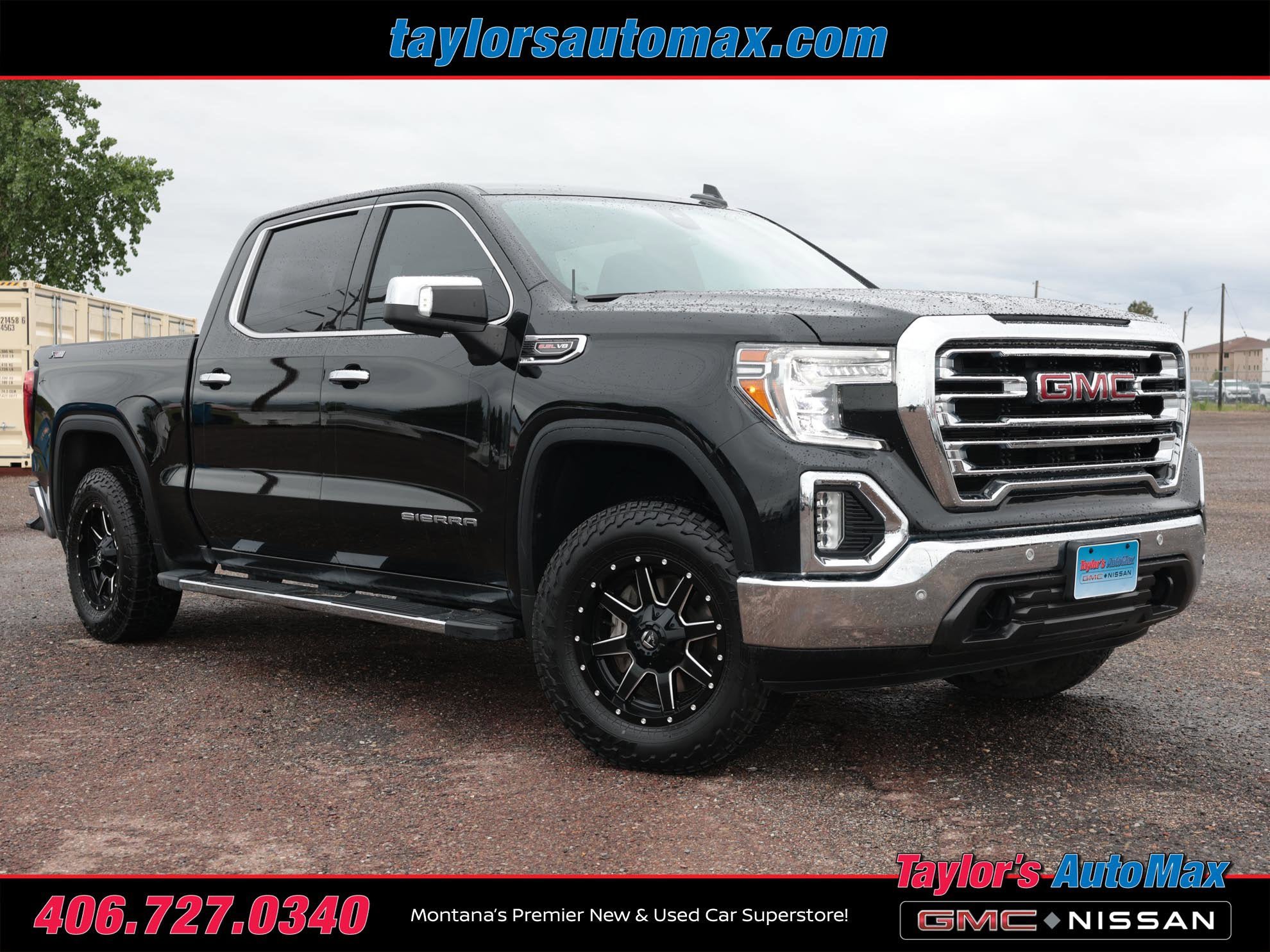 Used 2019 GMC Sierra 1500 SLT w/ SLT Premium Plus Package AWD/4WD image 3