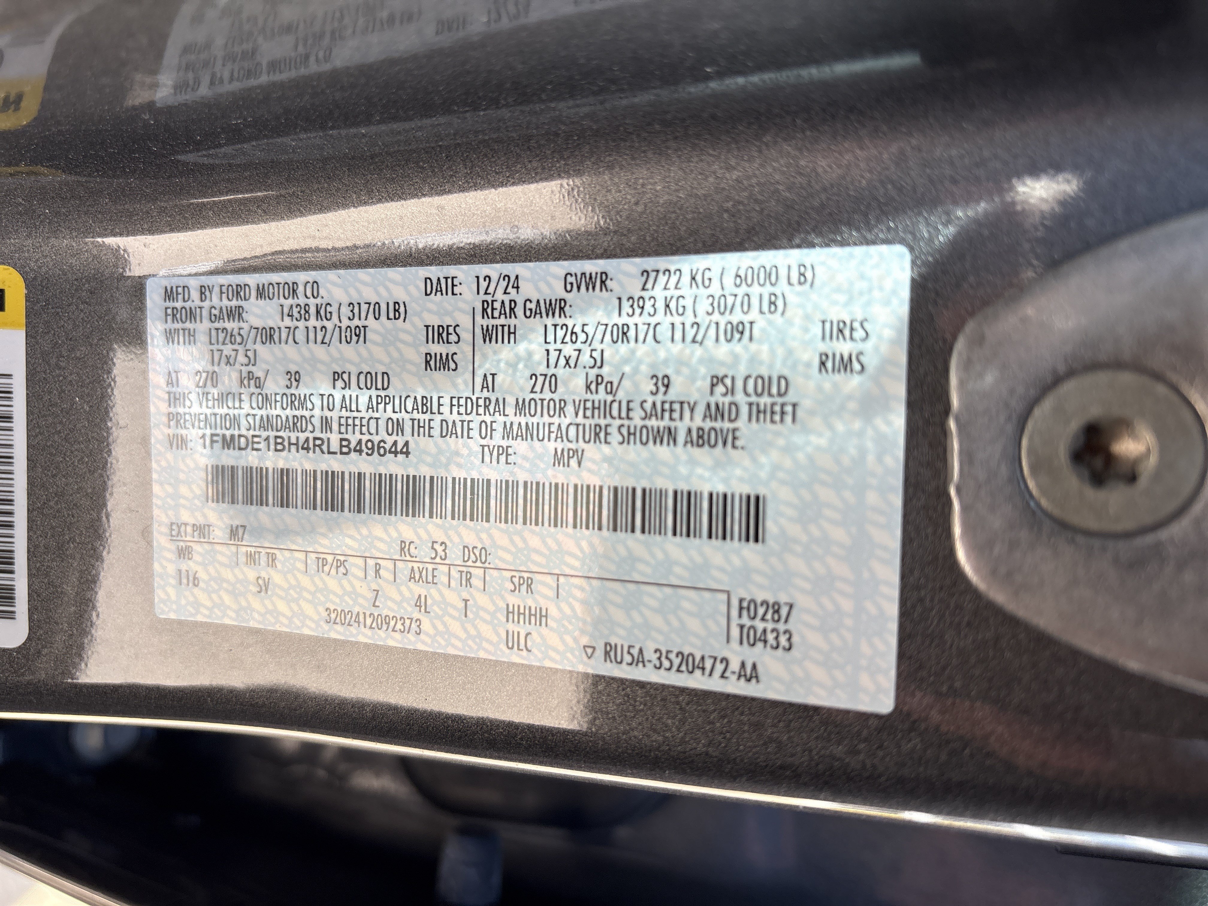 Used 2024 Ford Bronco Black Diamond AWD/4WD image 34