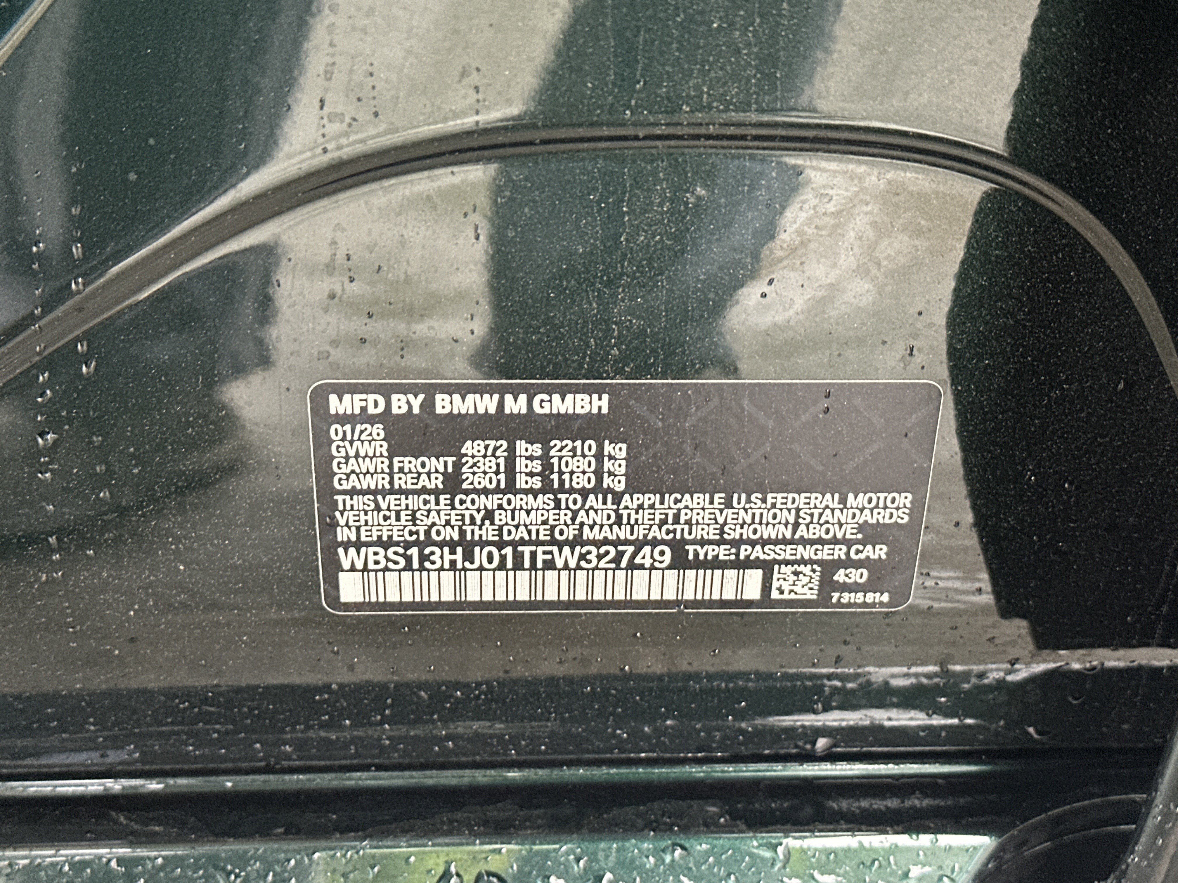 Used 2026 BMW M3 RWD image 13