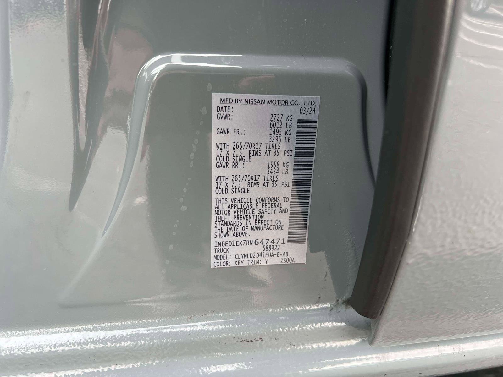 Used 2024 Nissan Frontier PRO-4X w/ Pro Premium Package image 25