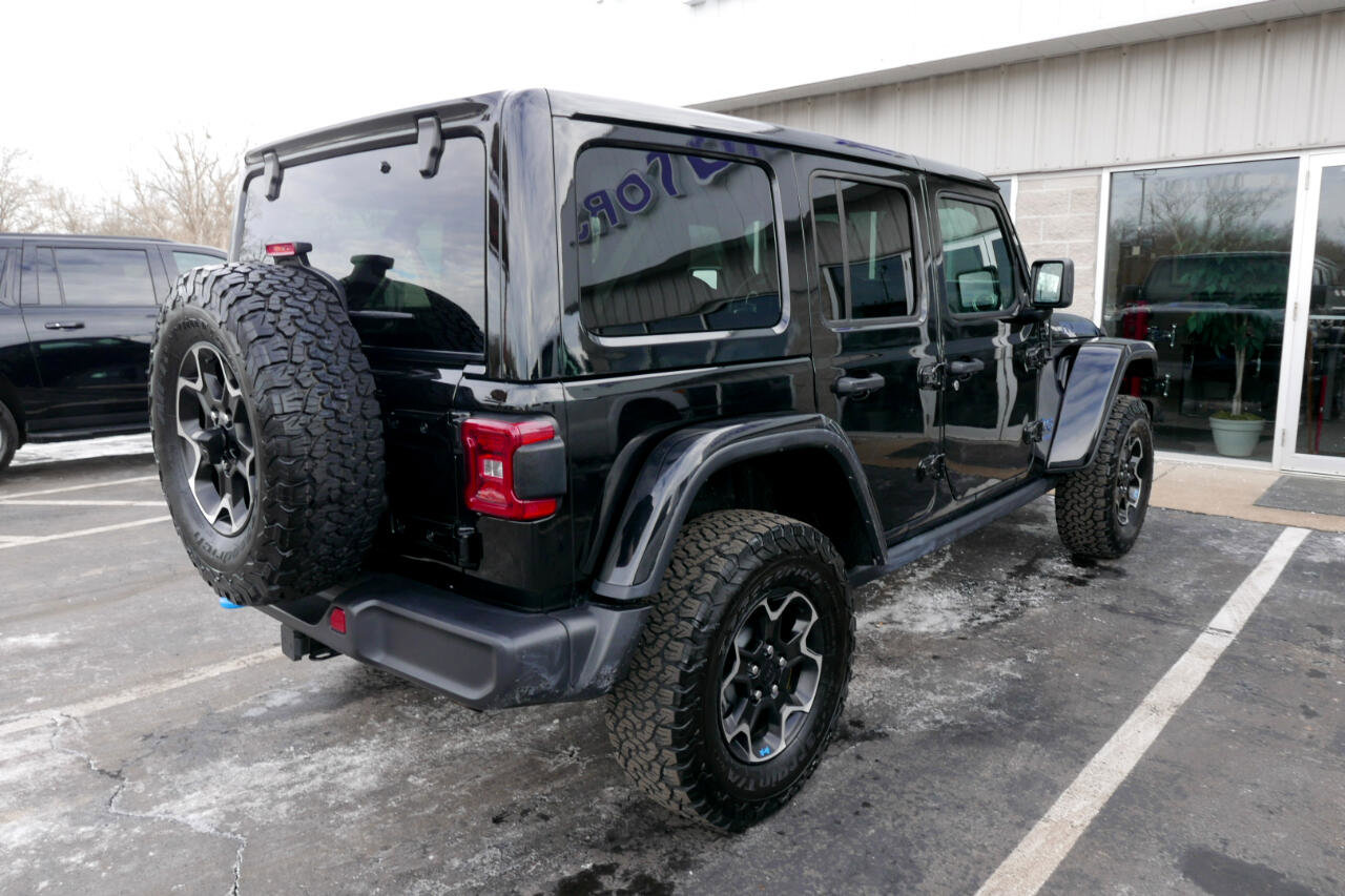 Used 2021 Jeep Wrangler Unlimited Rubicon 4xe w/ Cold Weather Group image 4