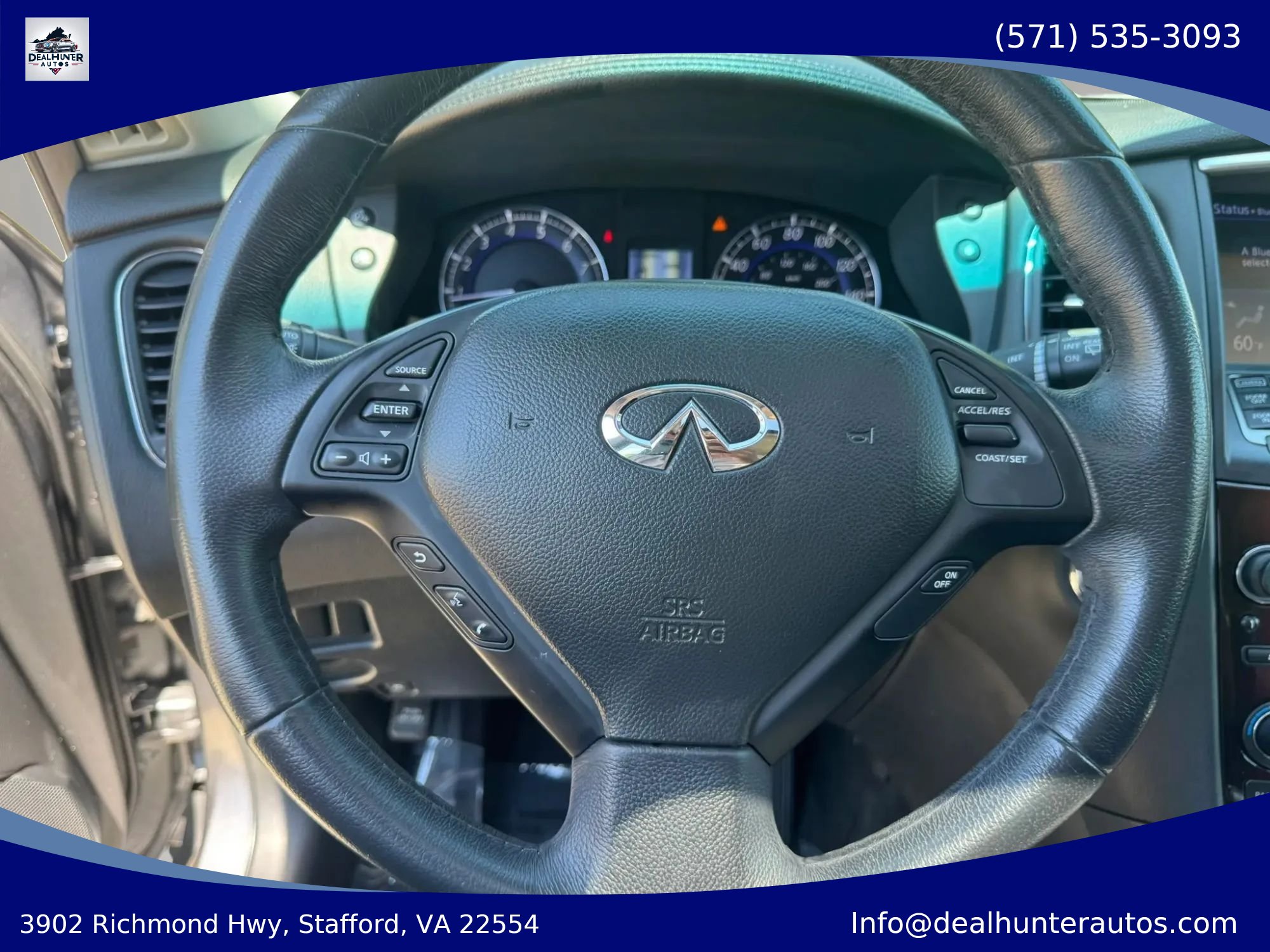 Used 2017 INFINITI QX50 AWD w/ Deluxe Touring Package image 26