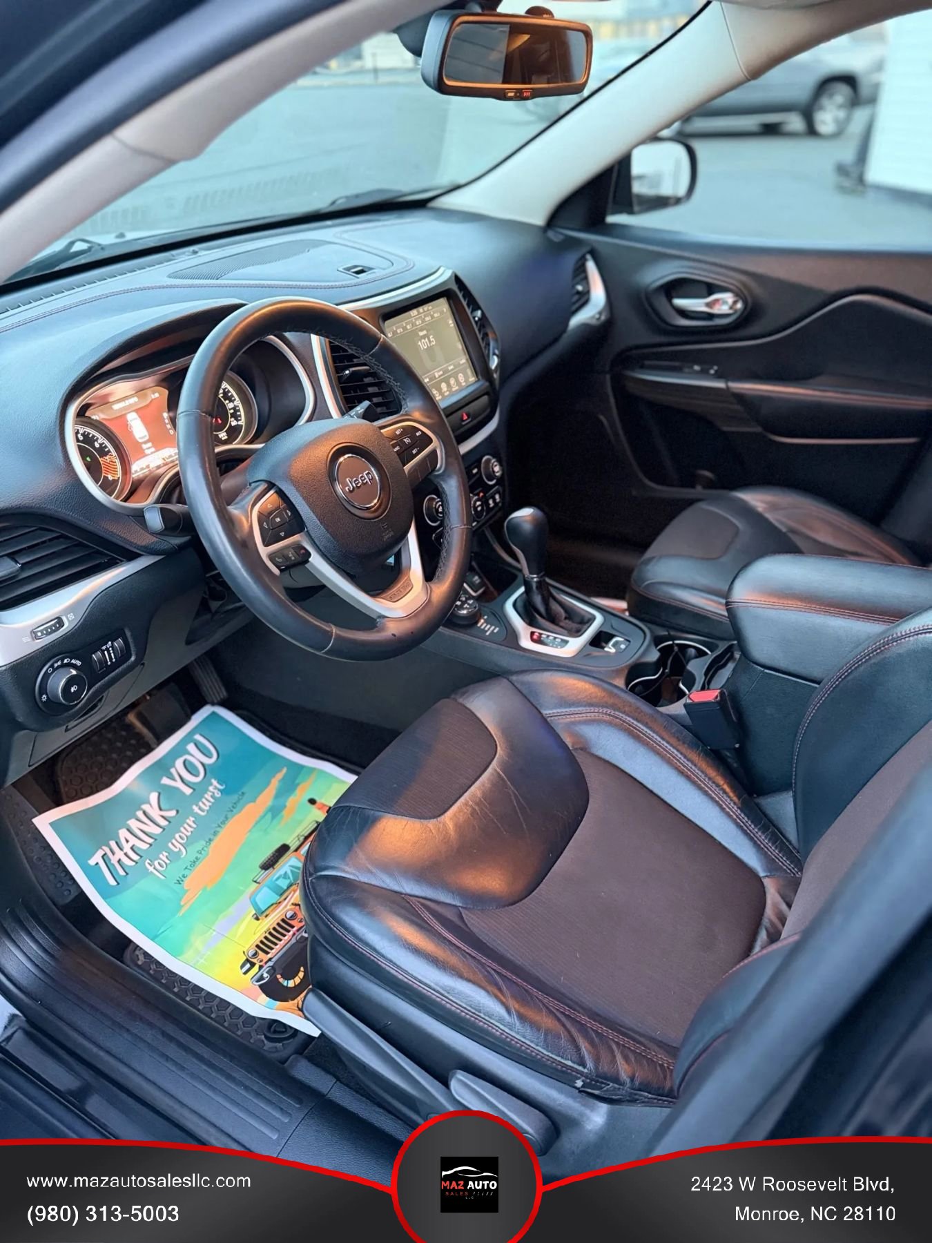 Used 2015 Jeep Cherokee Trailhawk w/ Trailer Tow Group image 10