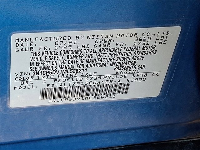 Used 2021 Nissan Kicks SR w/ SR Premium Package image 25