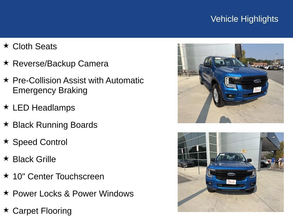 Certified 2024 Ford Ranger XL w/ Trailer Tow Package AWD/4WD image 27