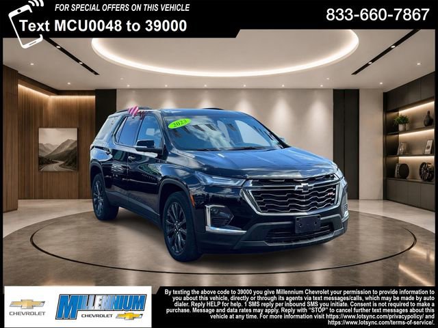 Certified 2023 Chevrolet Traverse RS