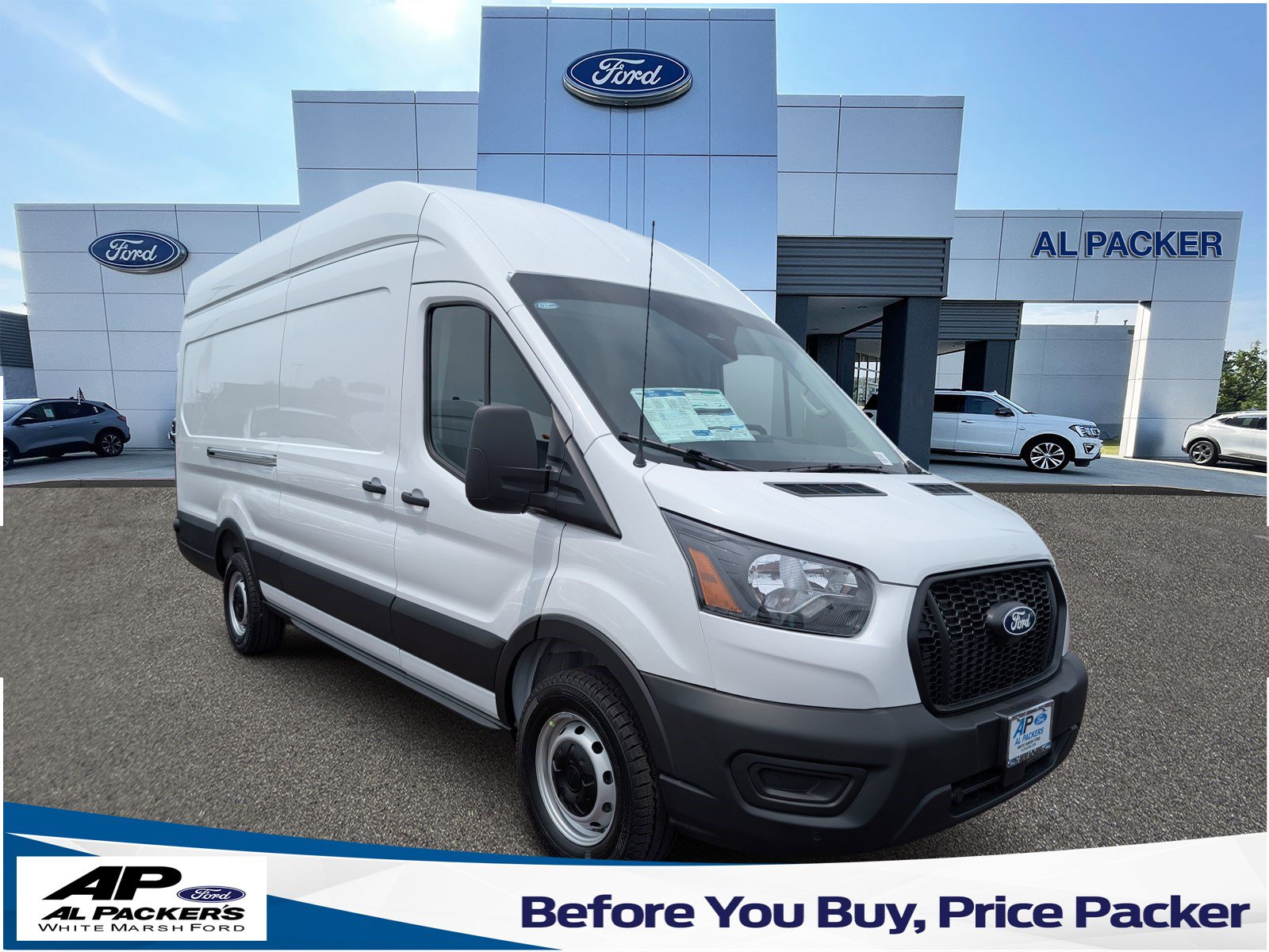 New 2026 Ford Transit 350 148 High Roof Extended w/ Load Area Protection Package RWD image 1