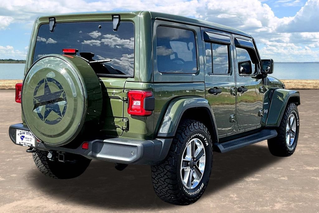 Used 2021 Jeep Wrangler Unlimited Sahara AWD/4WD image 8