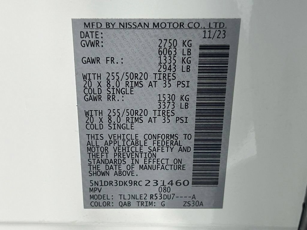 Used 2024 Nissan Pathfinder Platinum AWD/4WD image 41