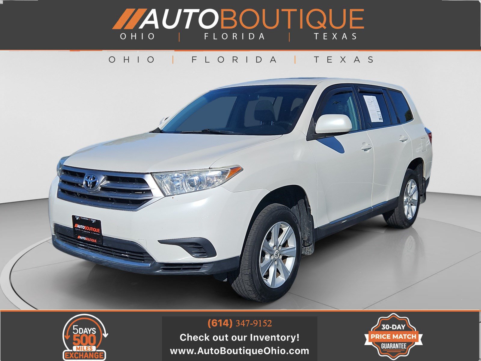 Used 2013 Toyota Highlander FWD w/ Cold Weather Pkg