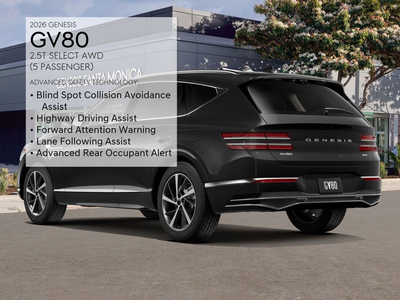 New 2026 Genesis GV80 2.5T Select AWD/4WD image 11