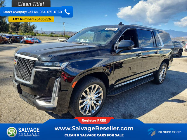 Used 2021 Cadillac Escalade ESV Premium Luxury