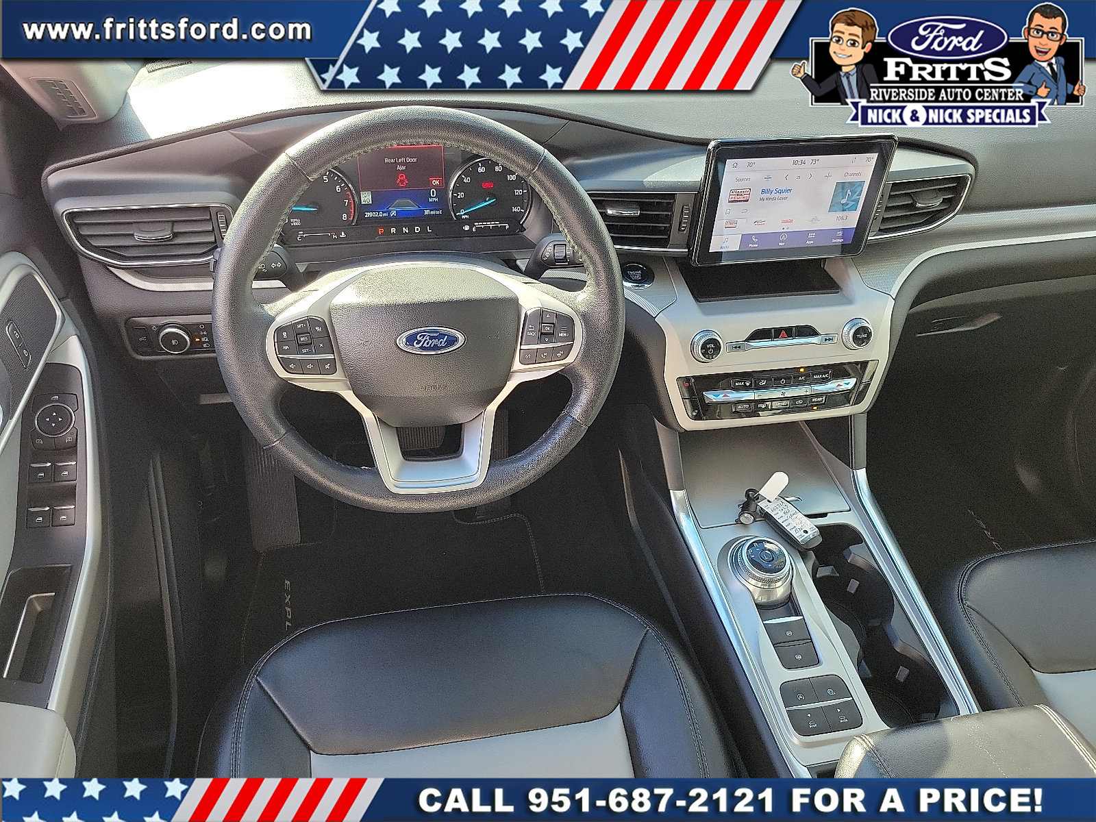 Certified 2023 Ford Explorer XLT w/ Equipment Group 202A RWD image 5