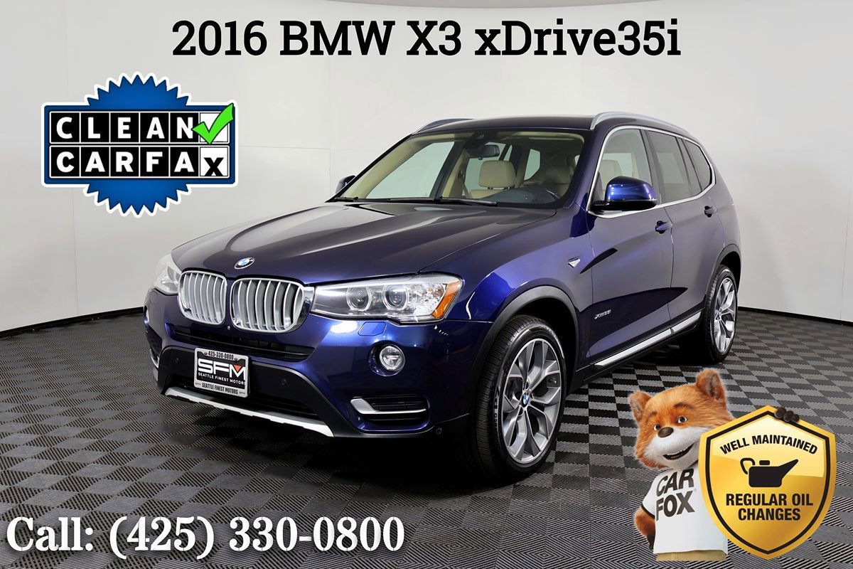 Used 2016 BMW X3 xDrive35i
