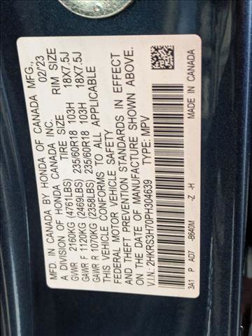 Certified 2023 Honda CR-V EX-L image 24