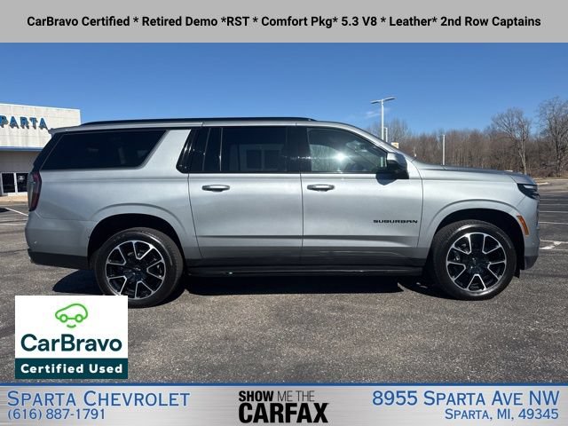 Certified 2025 Chevrolet Suburban RST w/ Comfort Package