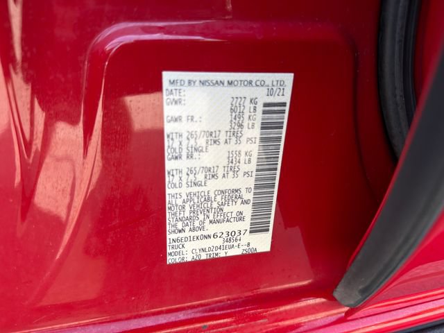 Used 2022 Nissan Frontier PRO-4X w/ Pro-4X Premium Package AWD/4WD image 33