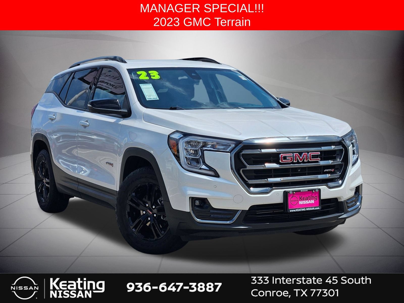 Used 2023 GMC Terrain AT4 w/ Infotainment Package II AWD/4WD image 1