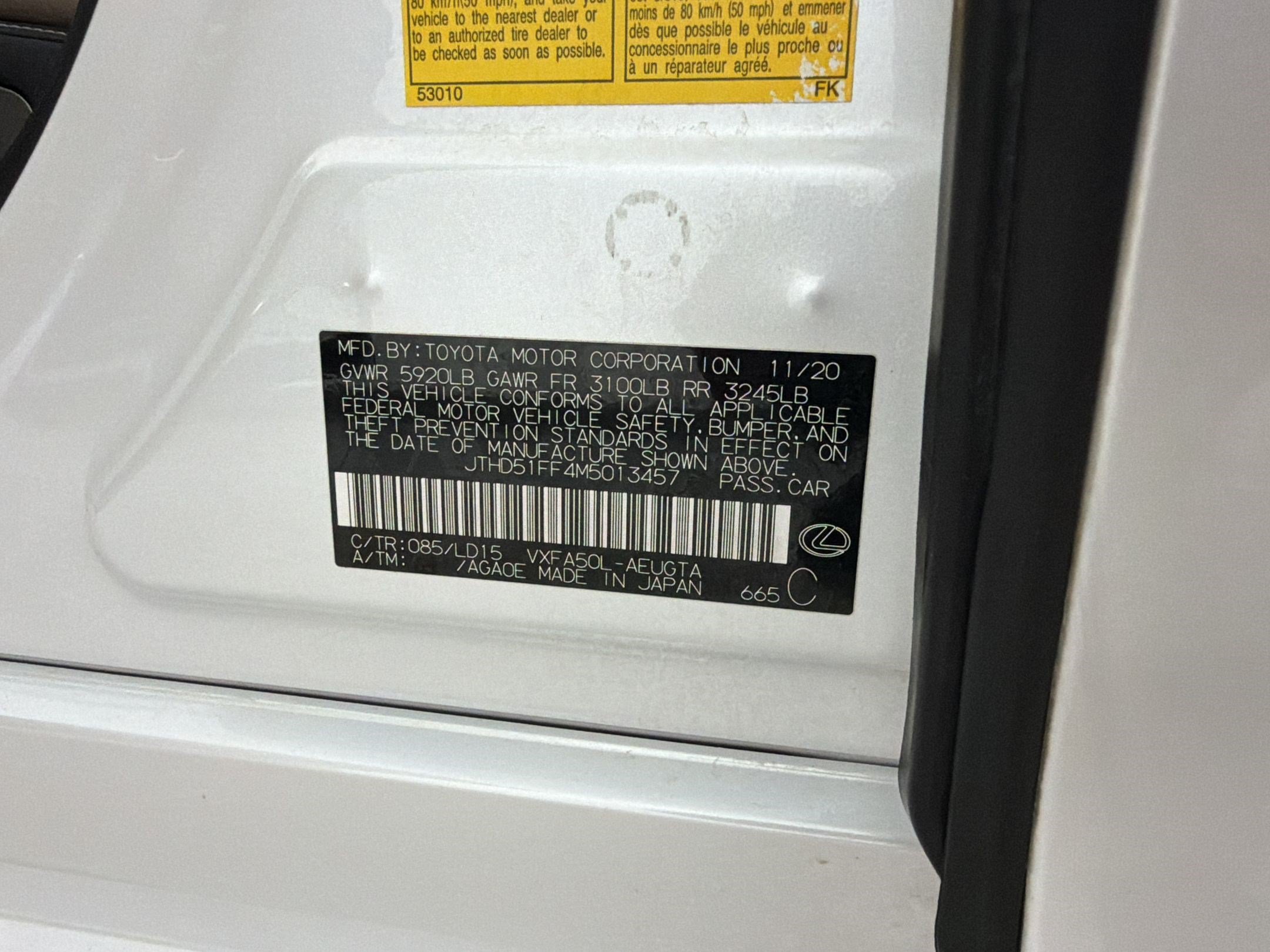 Certified 2021 Lexus LS 500 RWD image 27