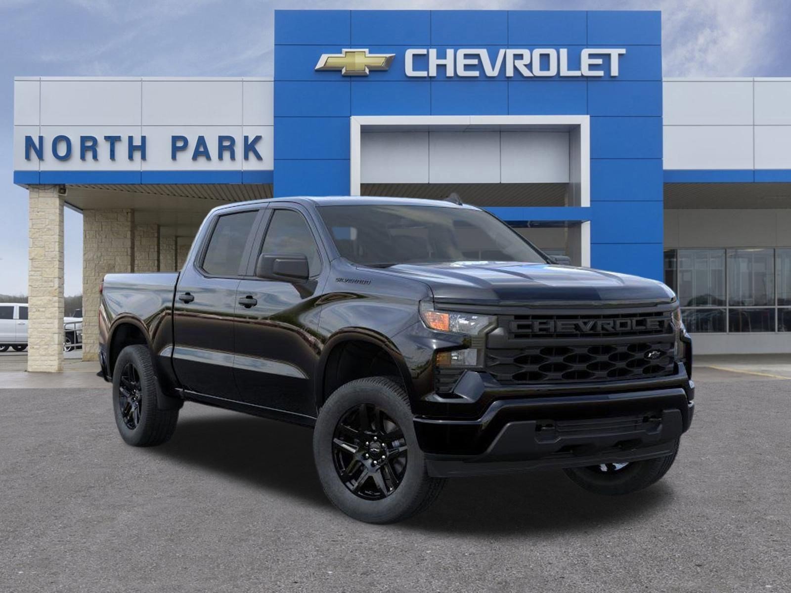 New 2026 Chevrolet Silverado 1500 Custom w/ LPO, Dark Essentials Package image 1