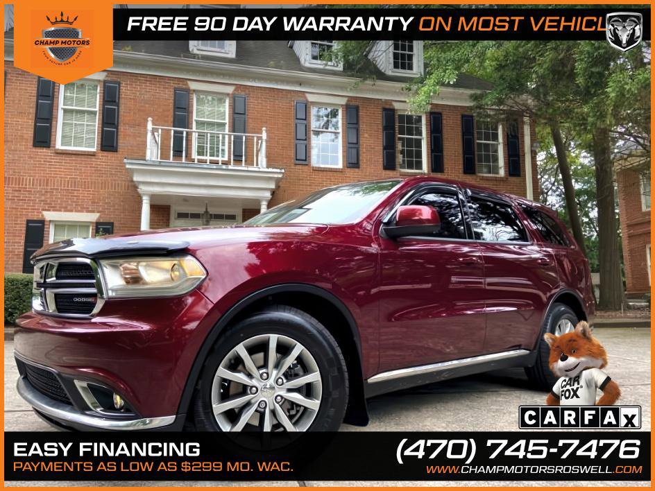 Used 2017 Dodge Durango SXT w/ 3rd Row Seating Group image 1