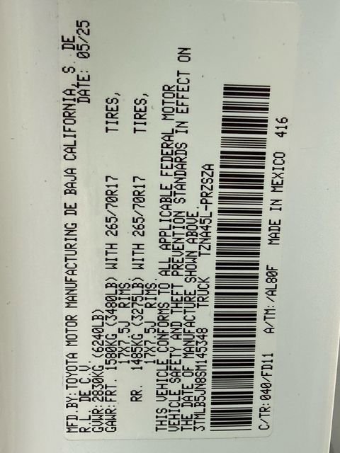 Certified 2025 Toyota Tacoma TRD Off-Road image 41