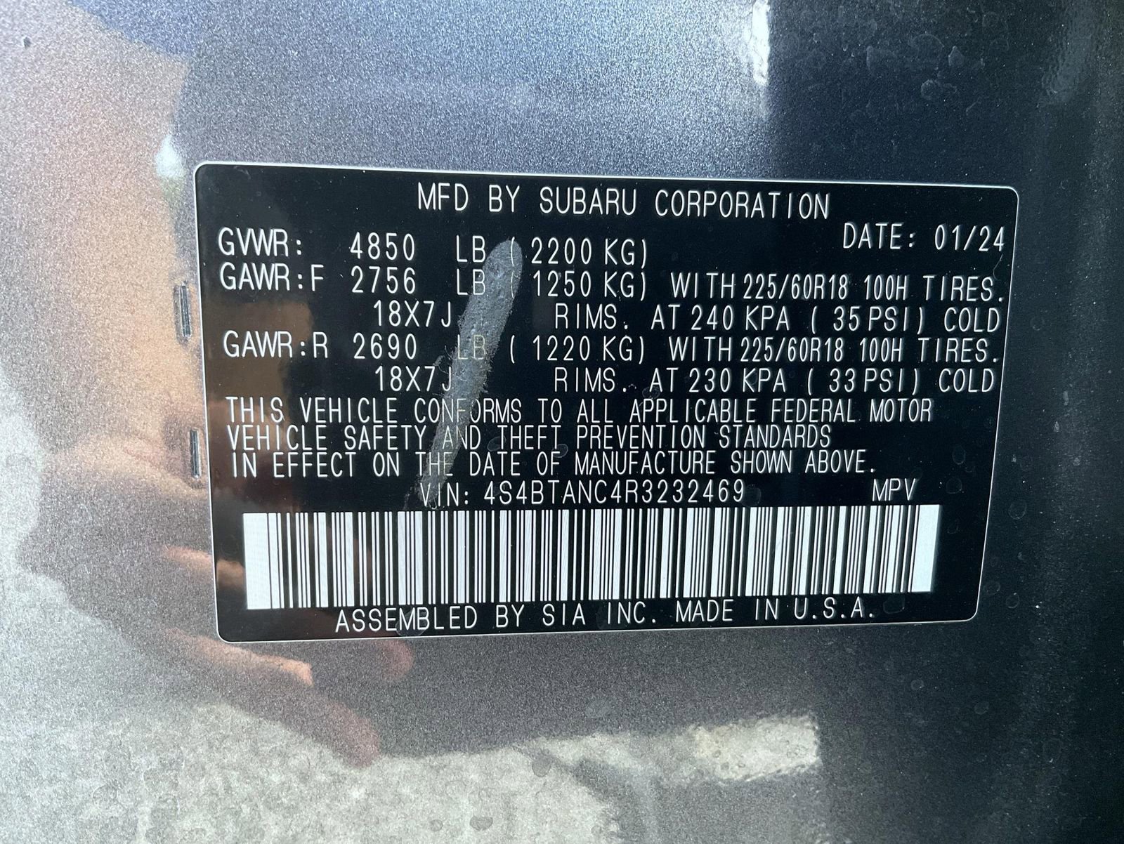 Used 2024 Subaru Outback Limited image 25