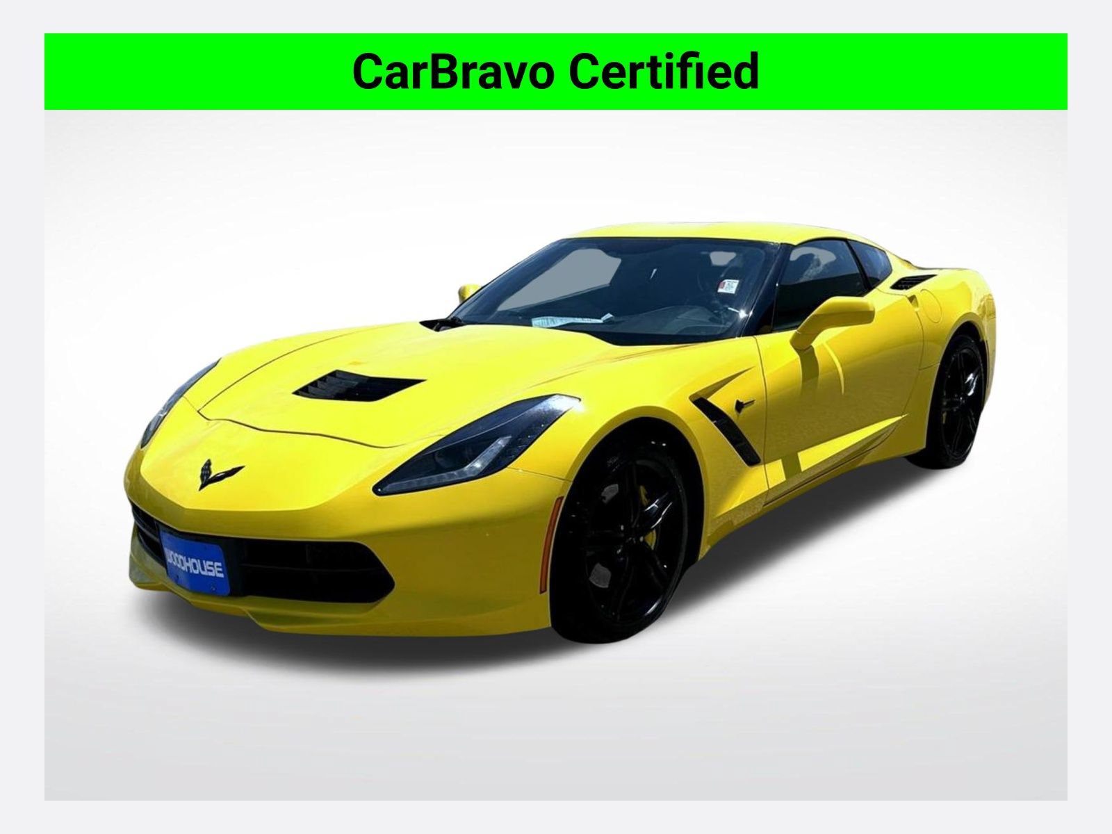 Certified 2016 Chevrolet Corvette Stingray Coupe w/ Carbon Flash Badge Package RWD image 1