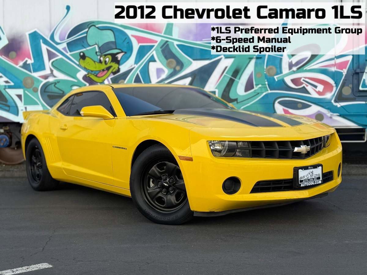 Used 2012 Chevrolet Camaro LS