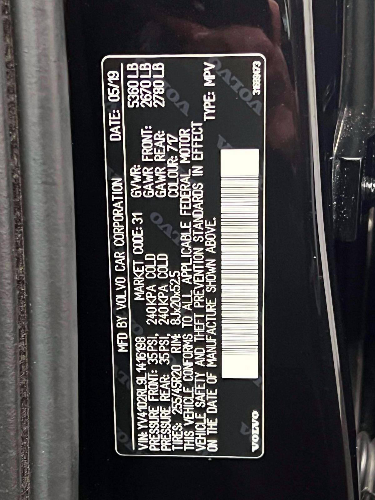 Used 2020 Volvo XC60 T5 Inscription AWD/4WD image 34
