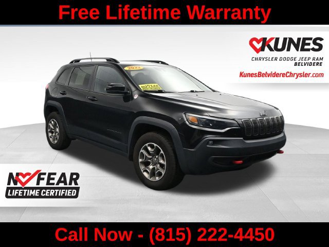 Used 2022 Jeep Cherokee Trailhawk AWD/4WD image 1