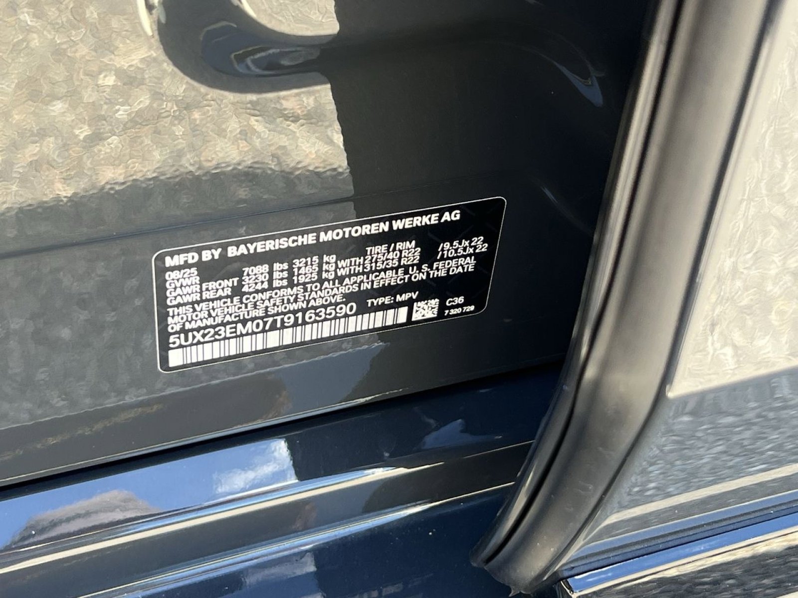 New 2026 BMW X7 xDrive40i w/ M Sport Package image 28