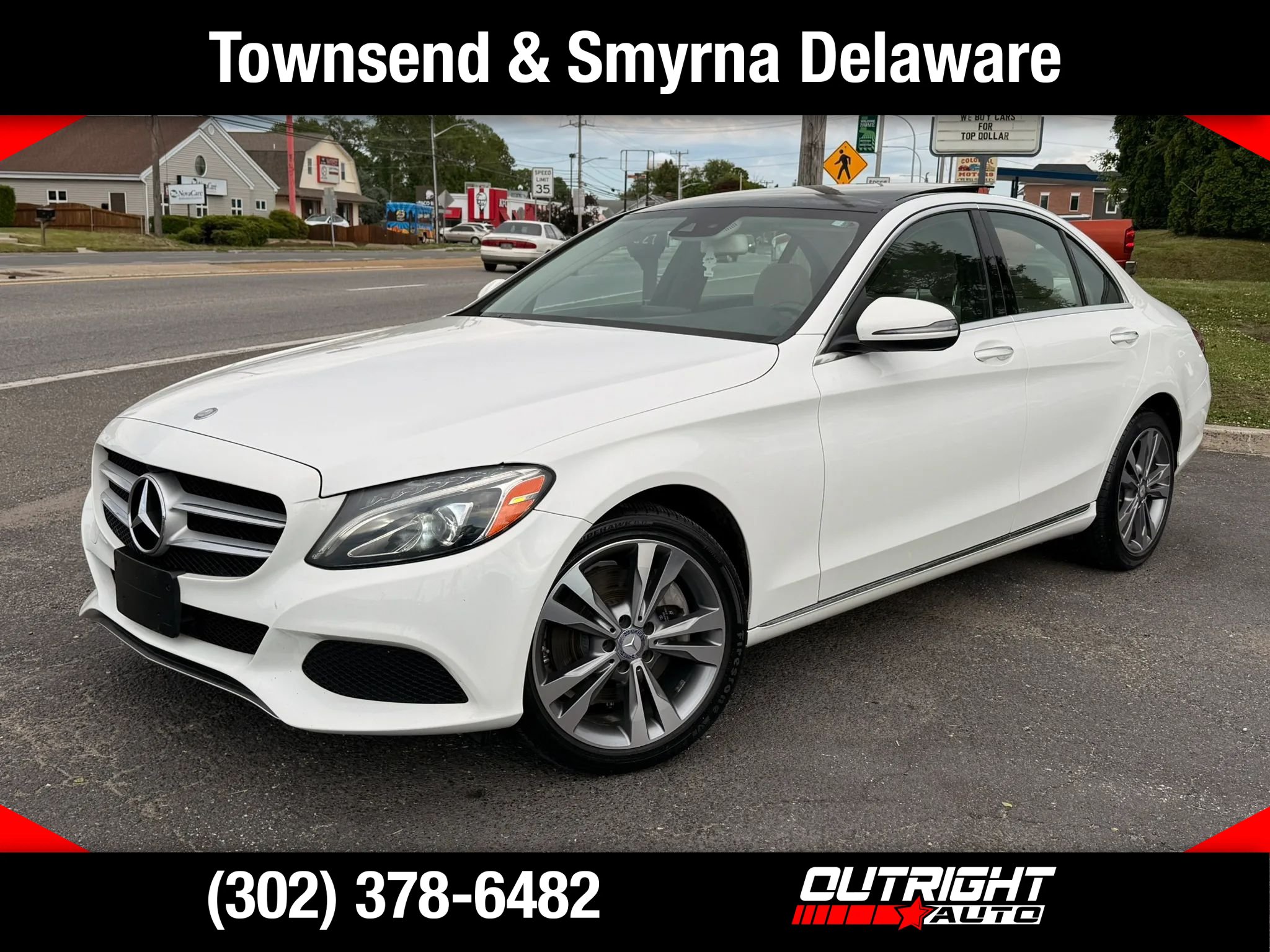 Used 2017 Mercedes-Benz C 300 4MATIC Sedan image 1