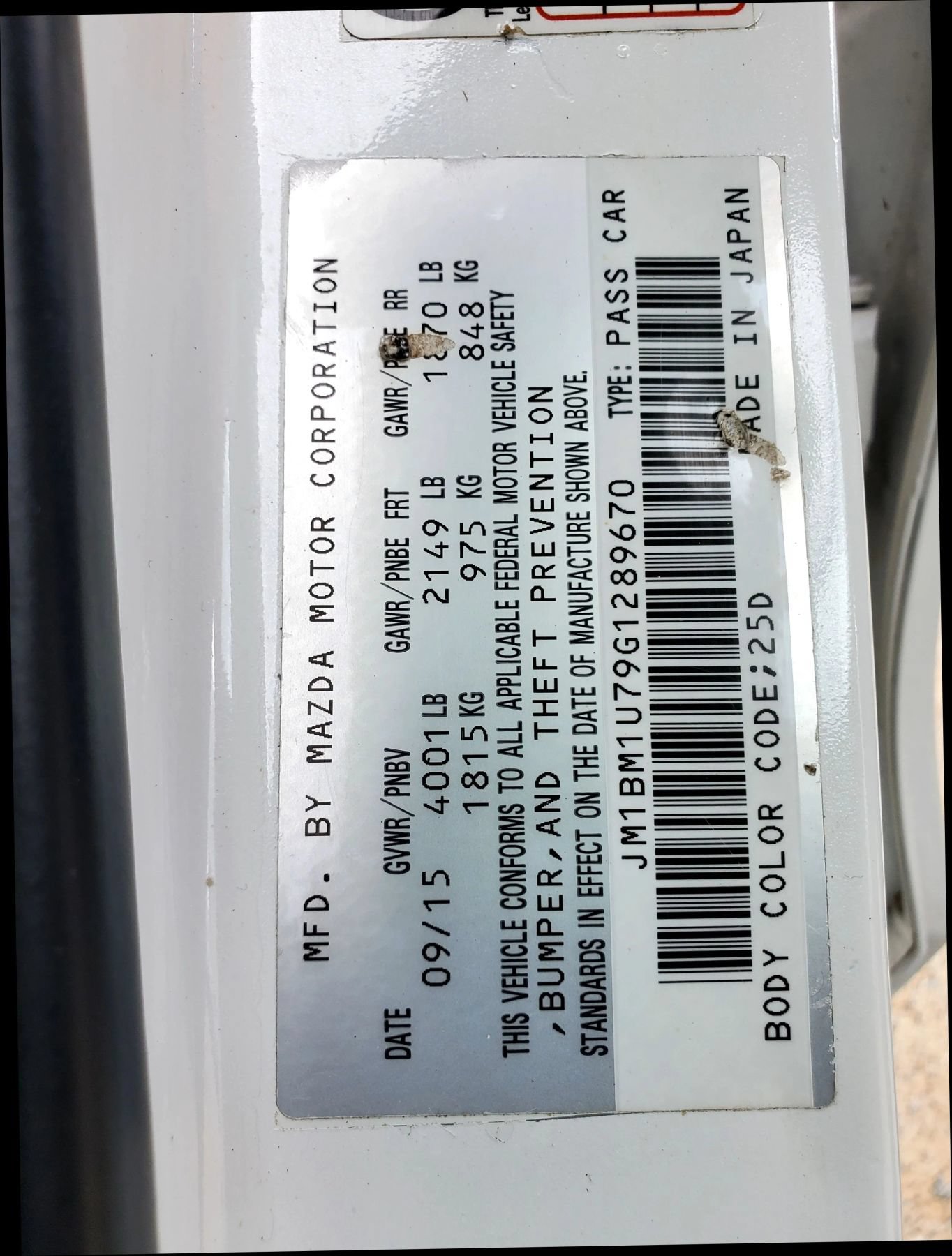 Used 2016 MAZDA MAZDA3 i Sport w/ Preferred Equipment Package FWD image 48