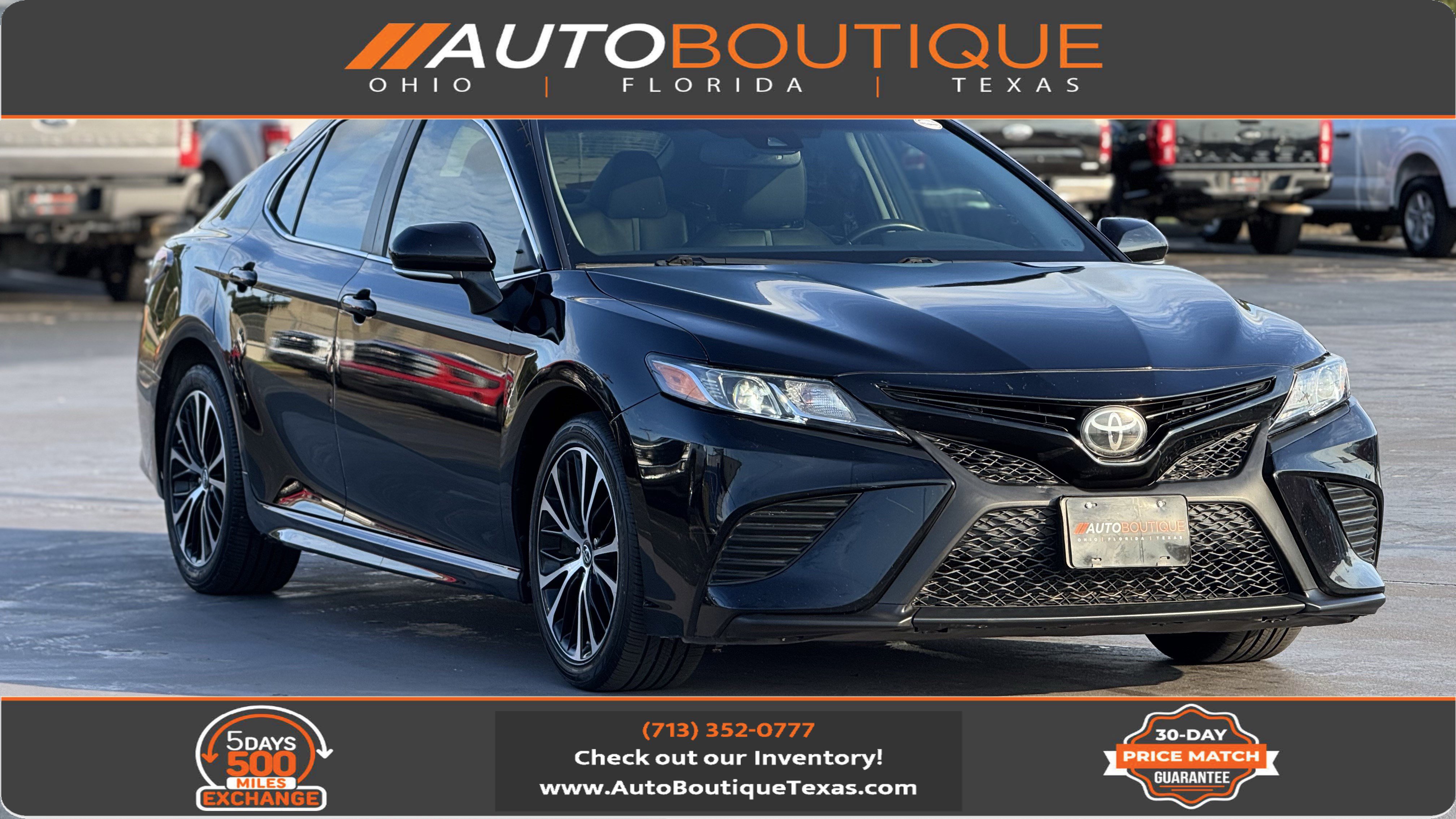 Used 2018 Toyota Camry SE w/ Convenience Package