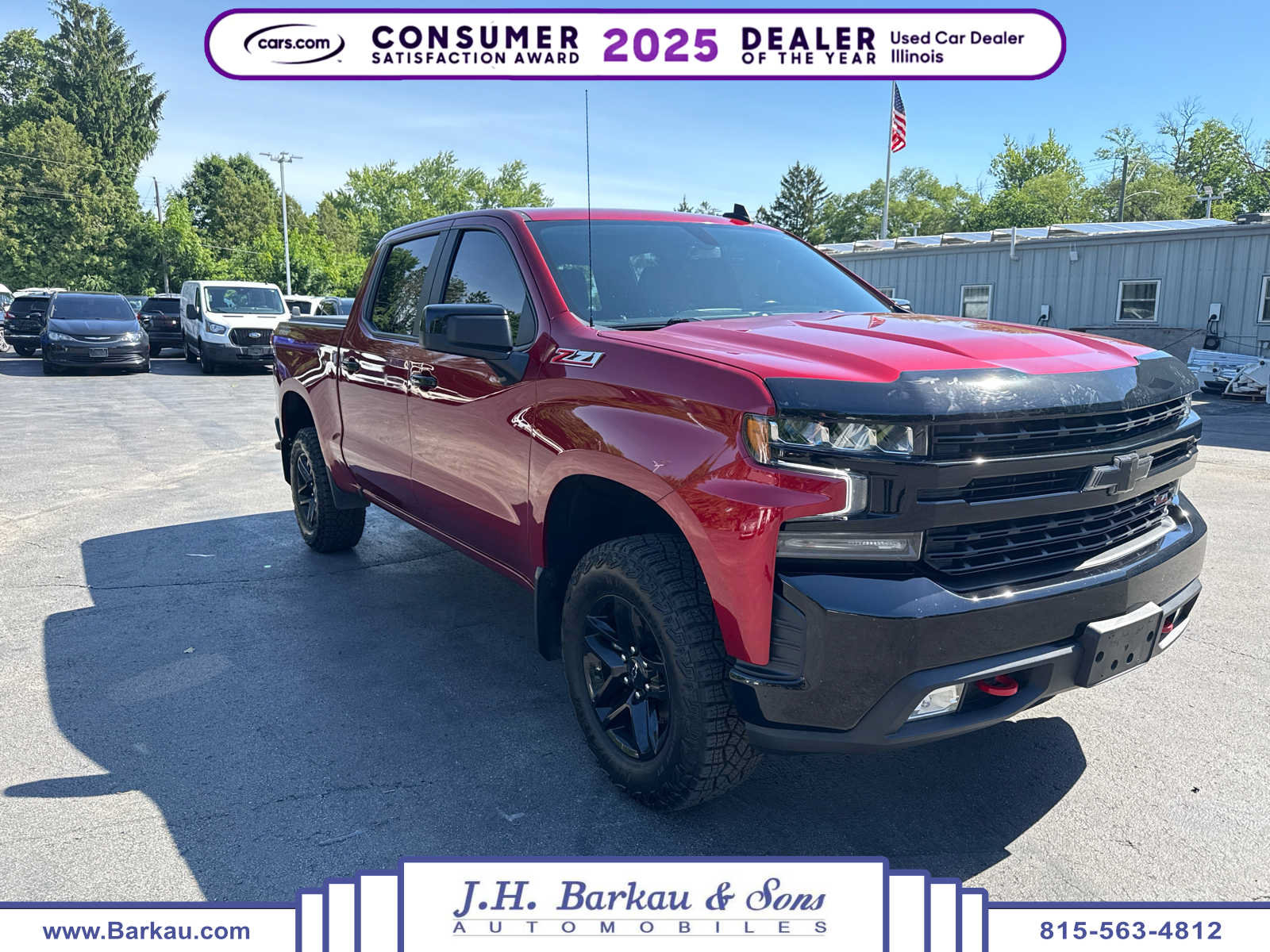Used 2022 Chevrolet Silverado 1500 LT Trail Boss w/ Bed Protection Package AWD/4WD image 1