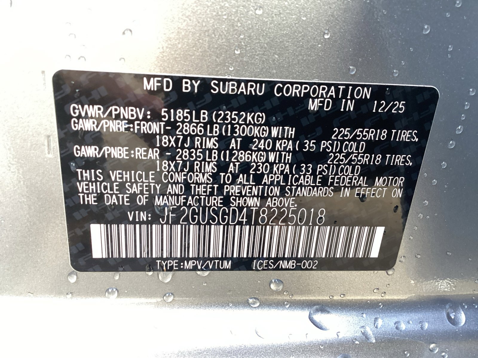 New 2026 Subaru Crosstrek 2.5i Sport AWD/4WD image 16