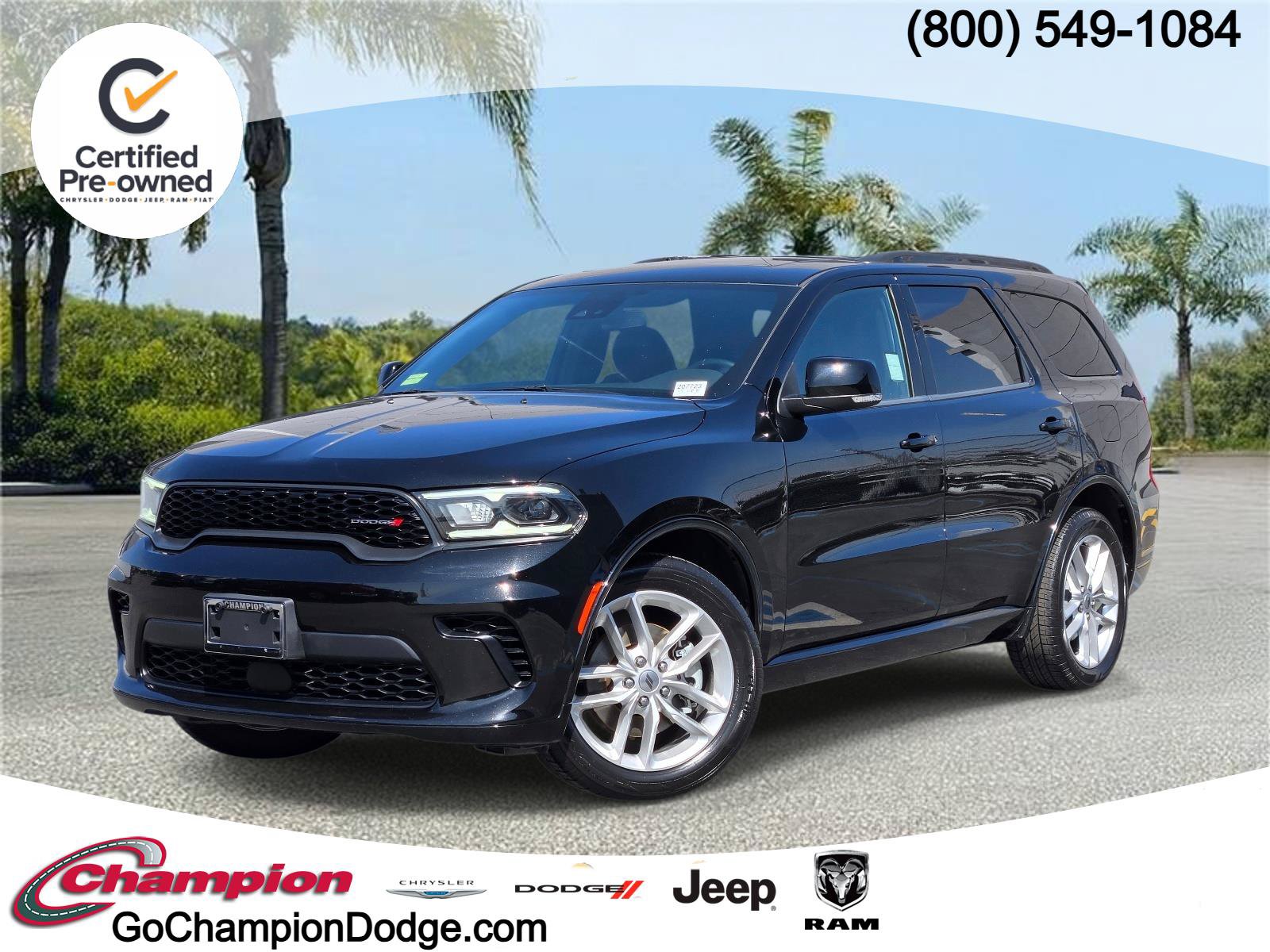 Certified 2024 Dodge Durango GT RWD video 1