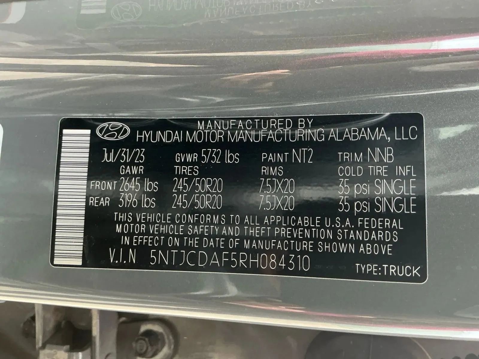 Used 2024 Hyundai Santa Cruz Night image 39