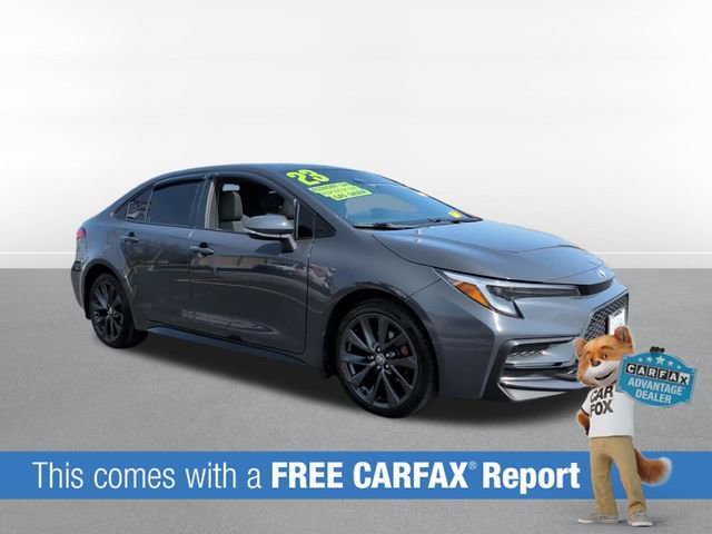 Used 2023 Toyota Corolla SE w/ SE Premium Package image 2