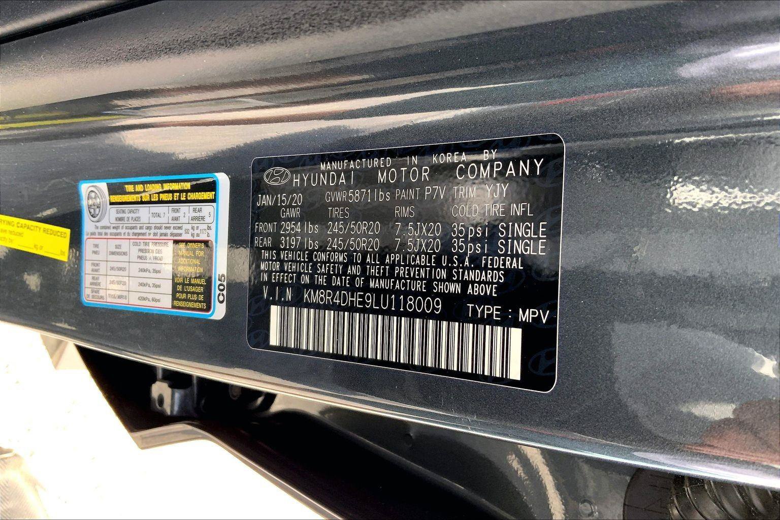 Used 2020 Hyundai Palisade SEL AWD/4WD image 32