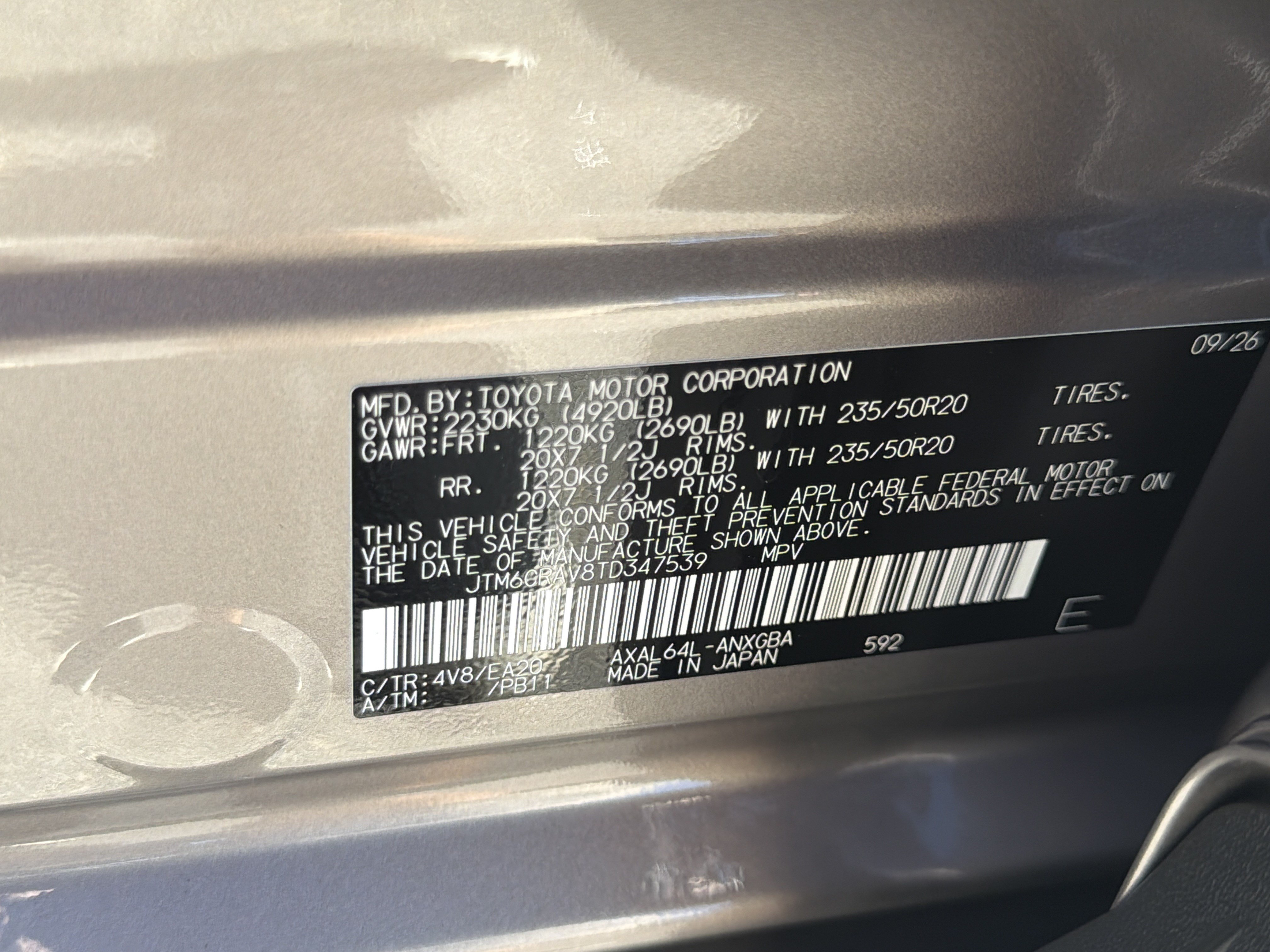 New 2026 Toyota RAV4 Limited AWD/4WD image 30