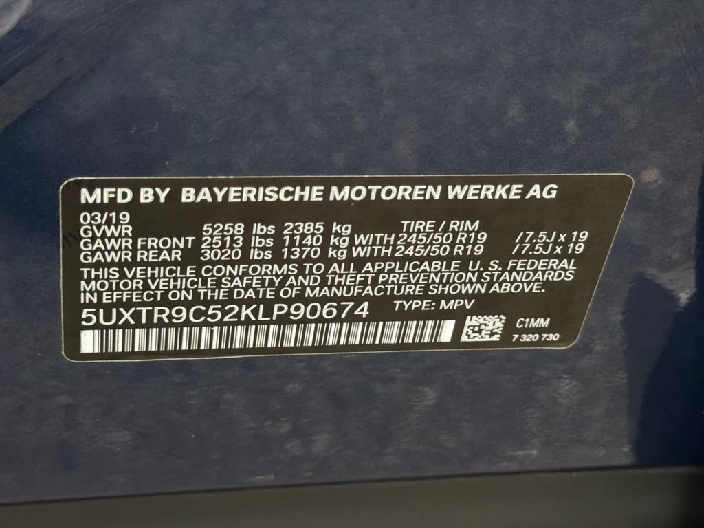Used 2019 BMW X3 xDrive30i w/ Driving Assistance Package AWD/4WD image 38