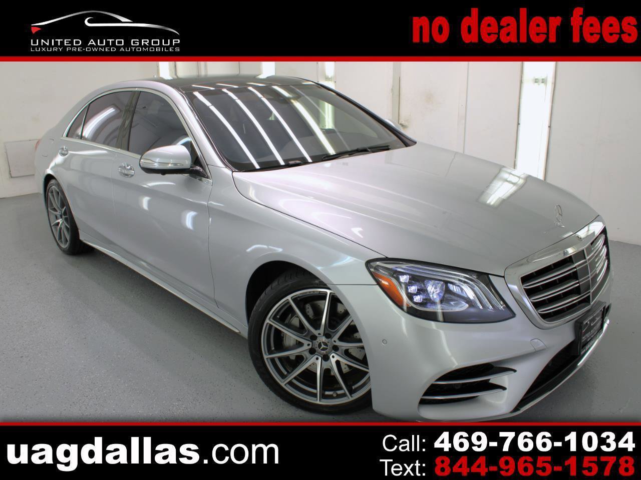 Used 2019 Mercedes-Benz S 560 Sedan image 1
