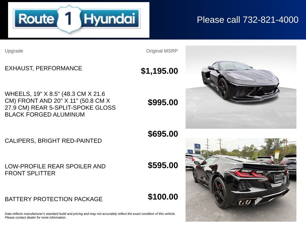 Used 2026 Chevrolet Corvette Stingray Coupe w/ Battery Protection Package RWD image 27