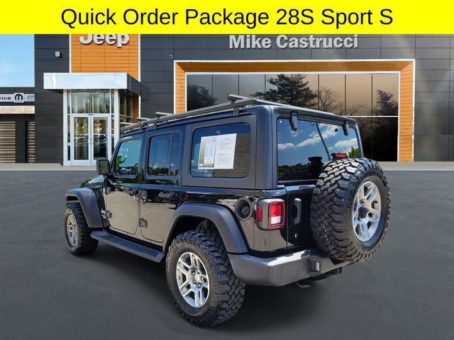 Certified 2019 Jeep Wrangler Unlimited Sport S AWD/4WD image 6