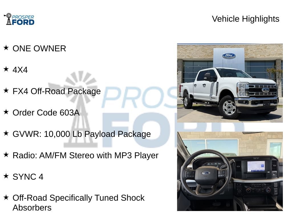 Used 2025 Ford F250 XLT w/ FX4 Off-Road Package AWD/4WD image 5