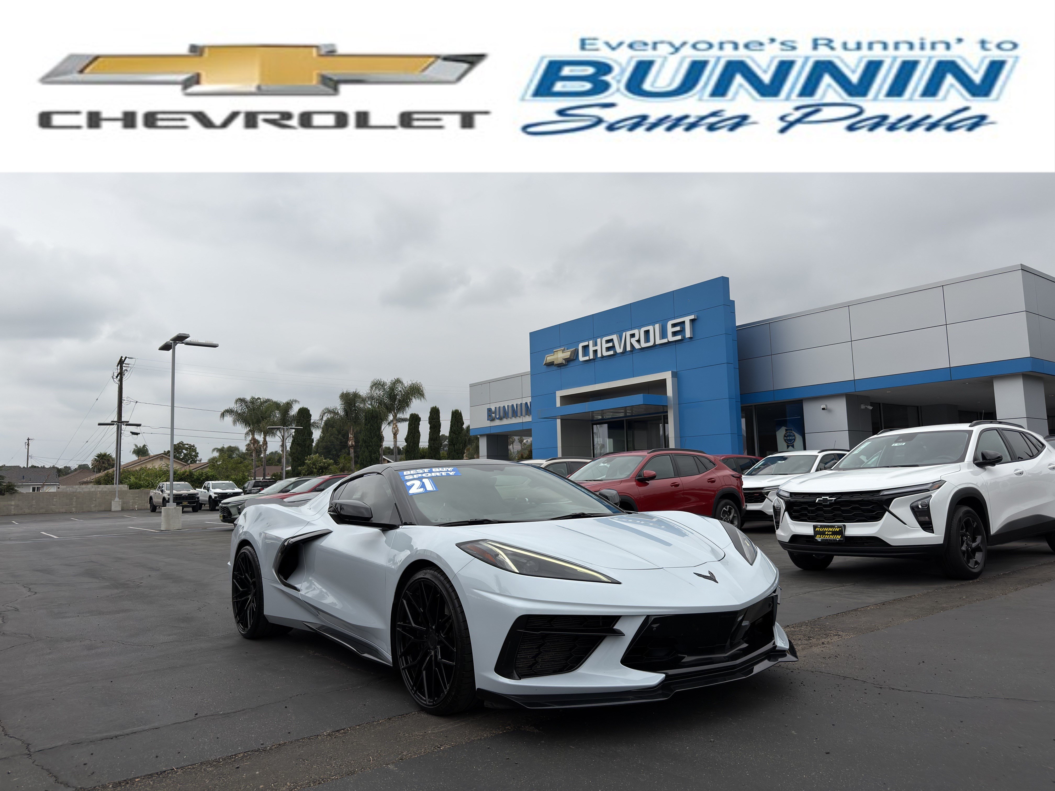 Used 2021 Chevrolet Corvette Stingray Premium Cpe w/ Z51 Performance Package