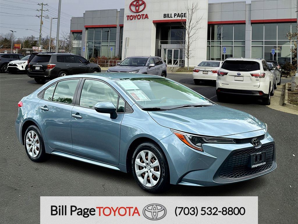 Used 2020 Toyota Corolla LE w/ Carpet Mat Package (TMS) FWD image 1