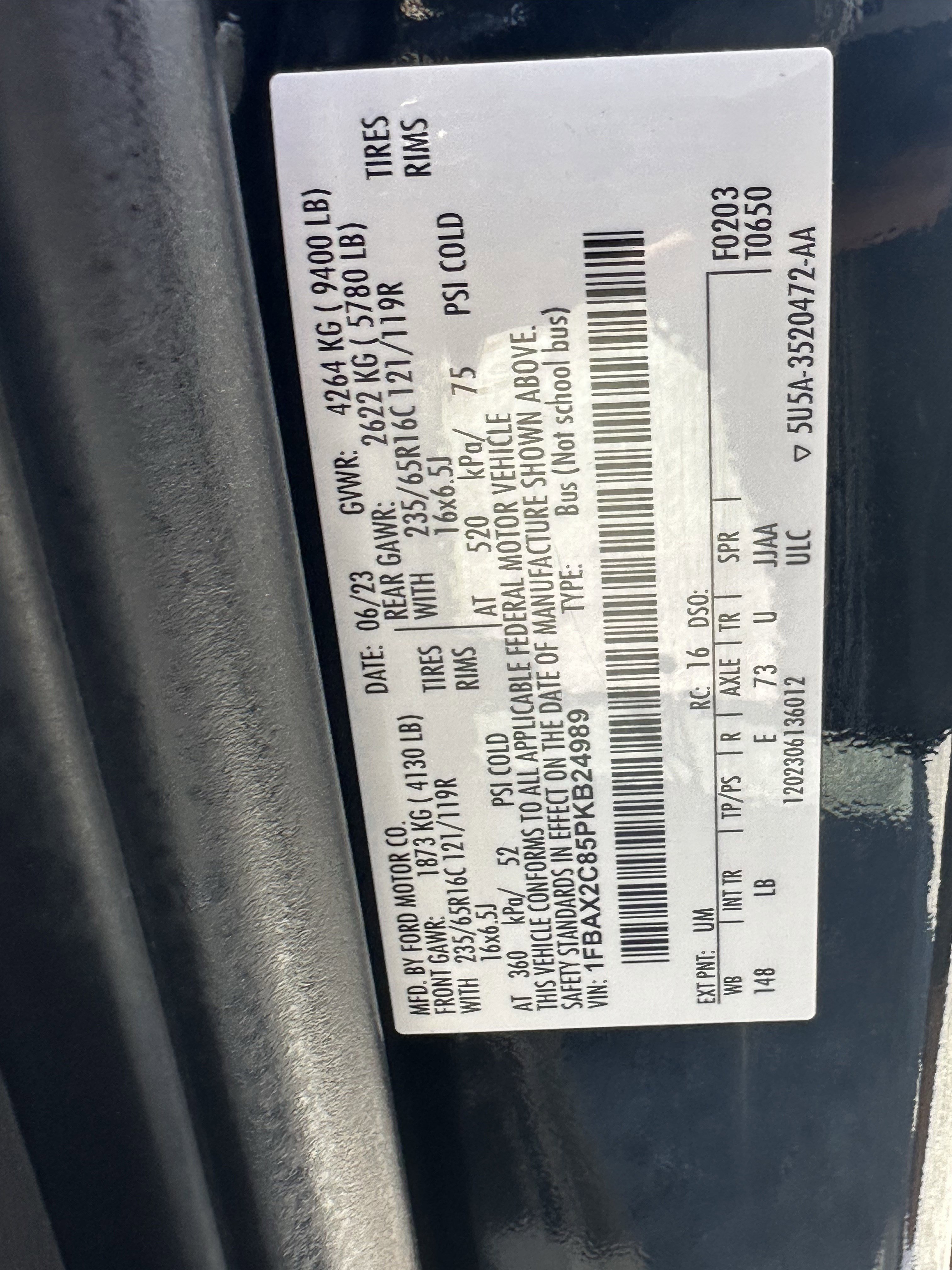 Used 2023 Ford Transit 350 XLT RWD image 30